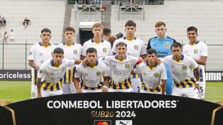 El equipo de Central que disputó el último partido en la Copa Libertadores sub-20.
