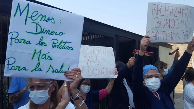 Hay paro de trabajadores de la sanidad este martes