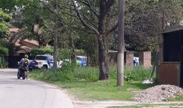 La zona donde fue encontrado el cuerpo de la joven.