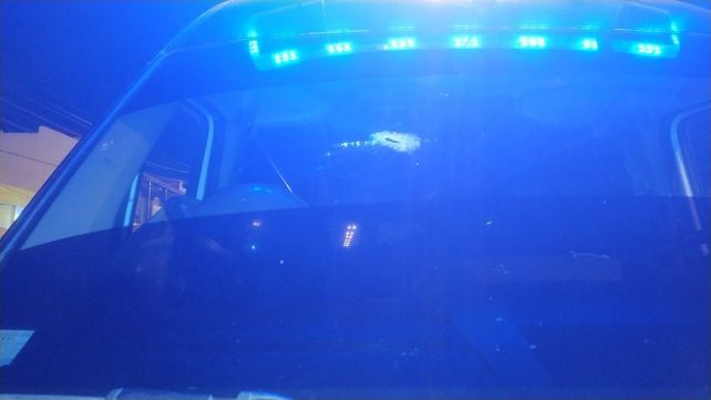 Atacaron a balazos un móvil policial que realizaba un patrullaje en la zona sur