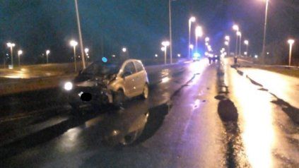 Un motociclista fue atropellado por un auto en el acceso a Concepción del Uruguay