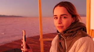 Emilia Clarke estuvo de paseo por Argentina y compartió un posteo en sus redes sociales