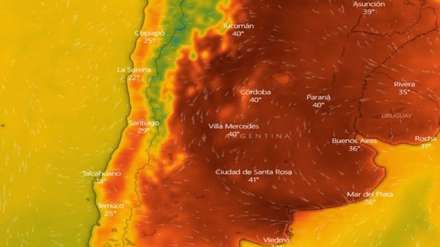 Las temperaturas máximas oscilarán entre los 35 y los 42ºC la semana próxima.&nbsp;