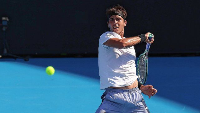 Tomás Etcheverry derrotó a Andy Murray en el Australian Open