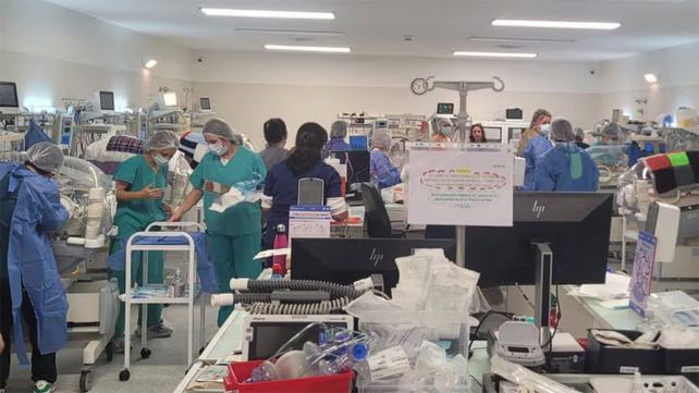 La Maternidad Provincial de Córdoba fue escenario de un múltiple parto.&nbsp;