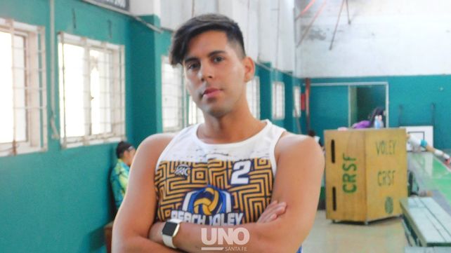 Imanol Abramovich es el director técnico del equipo de Regatas de Santa Fe que jugará la Liga Nacional de vóley.