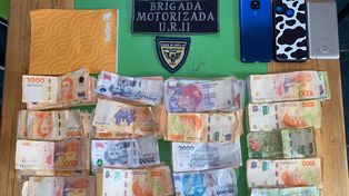 Parte de lo decomisado a la banda de la cerámica.