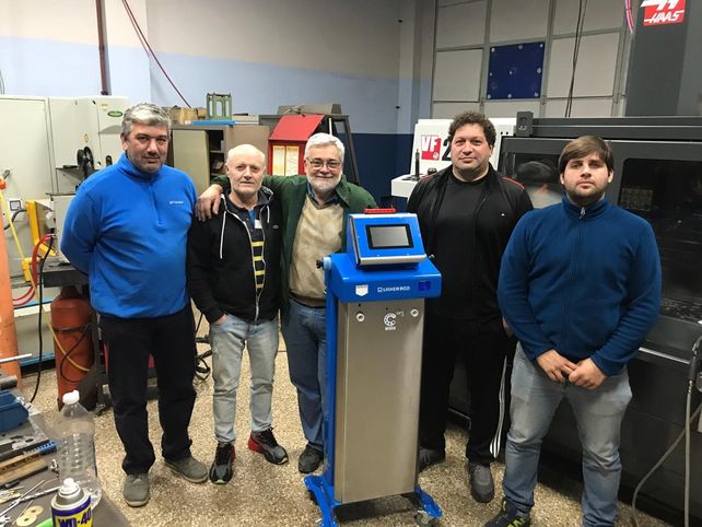 Los empresarios y profesionales que idearon y concretaron el proyecto ideado por el rosense Jeremías Butto.
