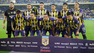 La formación titular de Central que dispuso Ariel Holan para enfrentar a Racing.