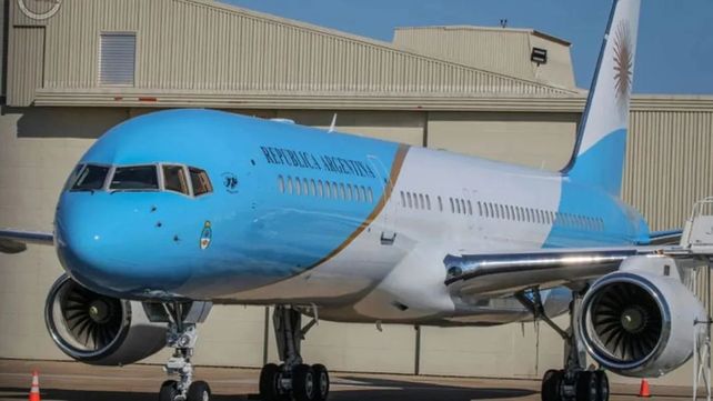 Uno de los aviones presidenciales que pasaría a Fuerza Aérea.