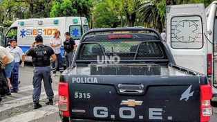 Momentos de tensión en Liceo Norte: neutralizaron a un hombre que amenazaba con explotar una garrafa para atacar a su pareja