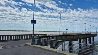Renovaron el muelle del extremo norte de la costanera de Rosario