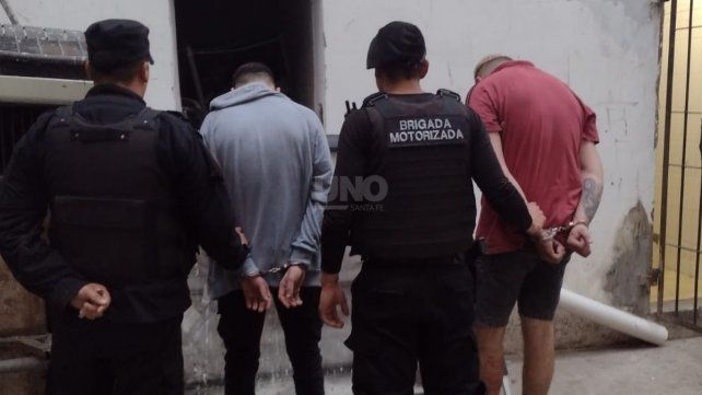 Los dos motochorros detenidos&nbsp;