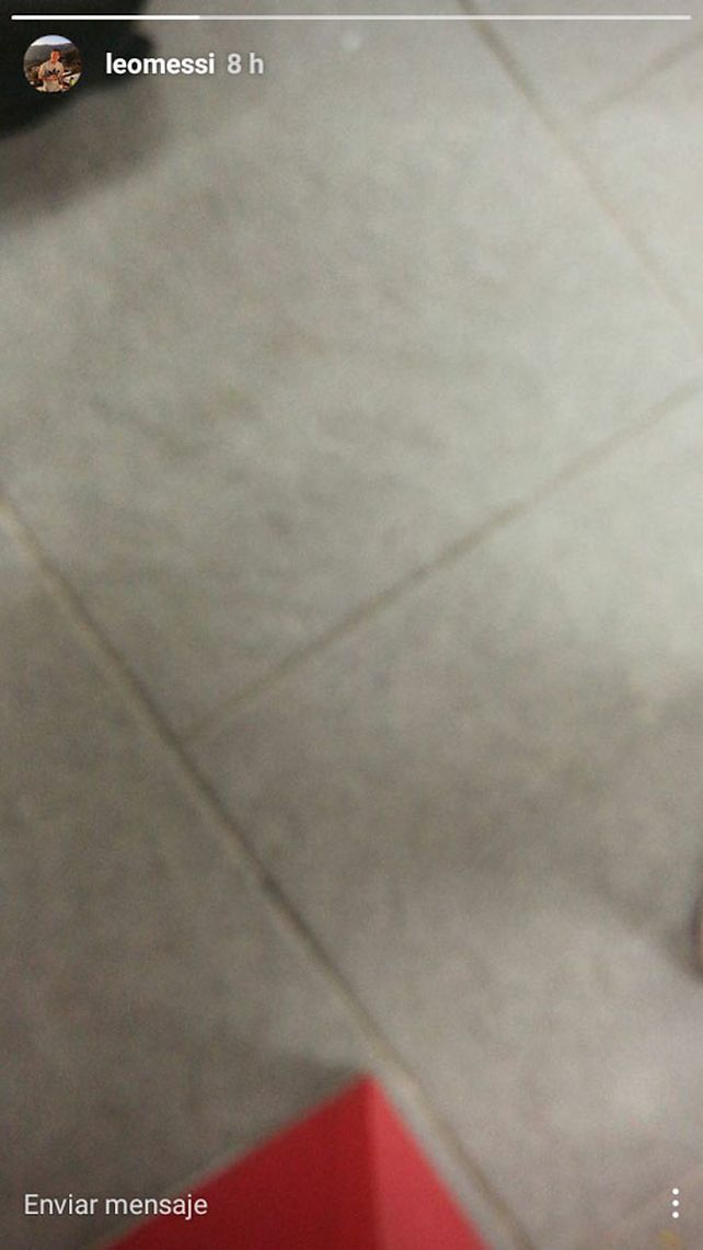 Historia de Instagram de Leo Messi