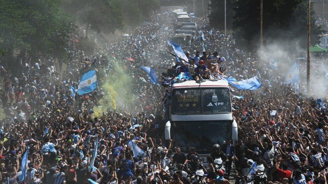 La Selección Argentina no pudo avanzar por tierra y siguió en helicóptero
