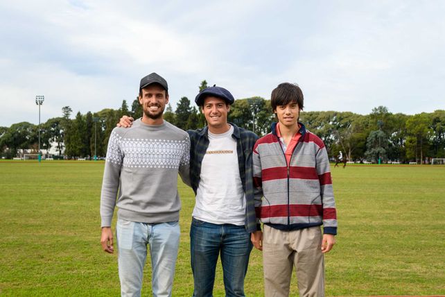 Santiago, Ignacio y Juan Blas Sanguinetti