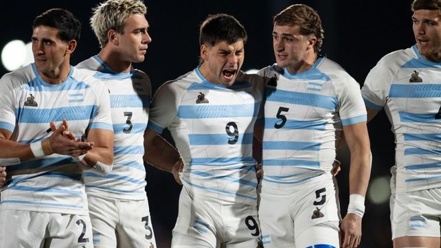 El grito del Pedro De Haro al final del triunfo de Argentina sobre Chile