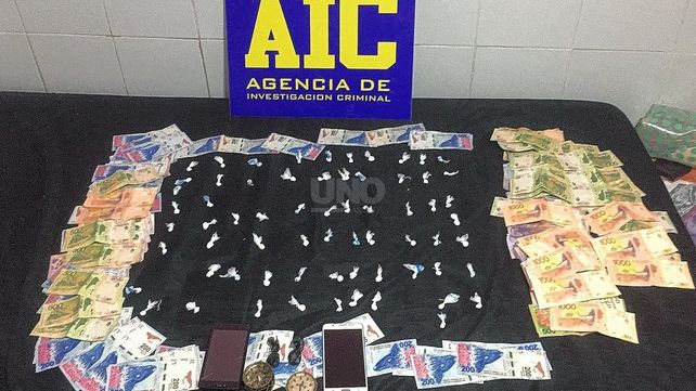 En los allanamientos encontraron drogas