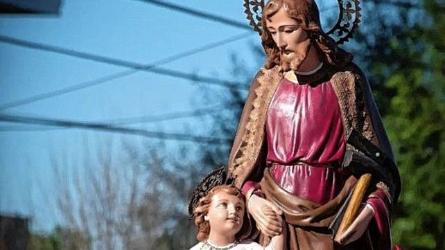 San José Obrero. El lunes 1º de mayo se vivirá la fiesta central del patrono de los trabajadores.