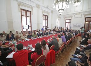Se realizó en Santa Fe la segunda reunión del Gabinete de Emergencia de la Nación