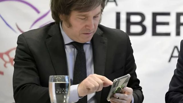 El presidente Javier Milei se mostró activo en sus redes sociales.