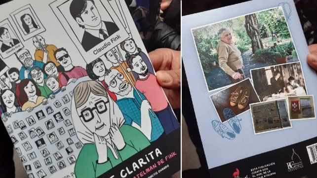 La vida de Clara Fink, contada en formato de historieta