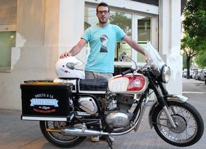 Un santafesino recorrerá el país en una moto restaurada