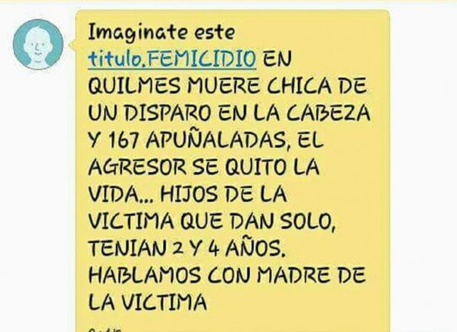 La amenazó de muerte y le enviaba titulares de diarios sobre su femicidio