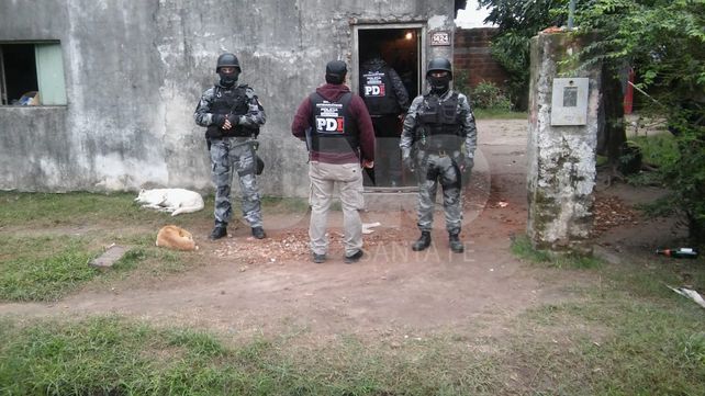 Arrestaron a miembros de una banda narcocriminal del norte santafesino