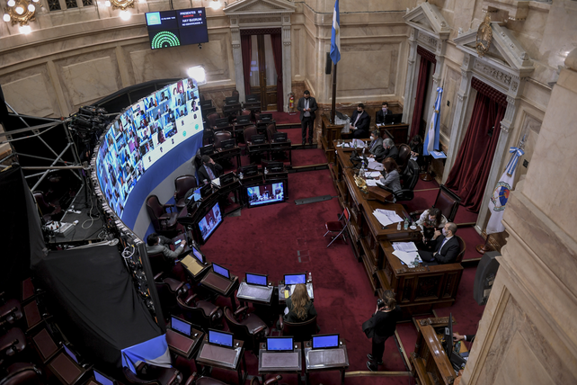 La titular del Senado