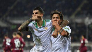 Roma se llevó un gran triunfo ante Torino con el sello de Dybala