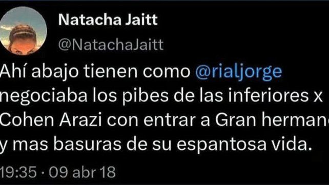 Tras la detención de Marcelo Corazza, reflotan denuncia de Natacha Jaitt