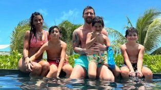 Lionel Messi disfrutó a pleno sus vacaciones en familia: Siempre así