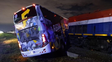 Un tren embistió a un micro de pasajeros en San Lorenzo: cuatro heridos