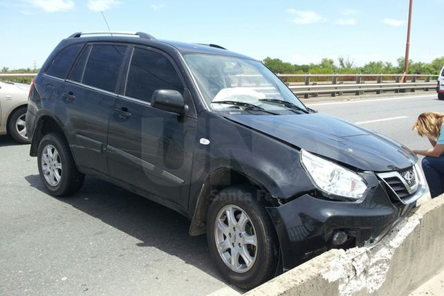 Choque en la ruta 168 a la altura del Arroyo Saladillo