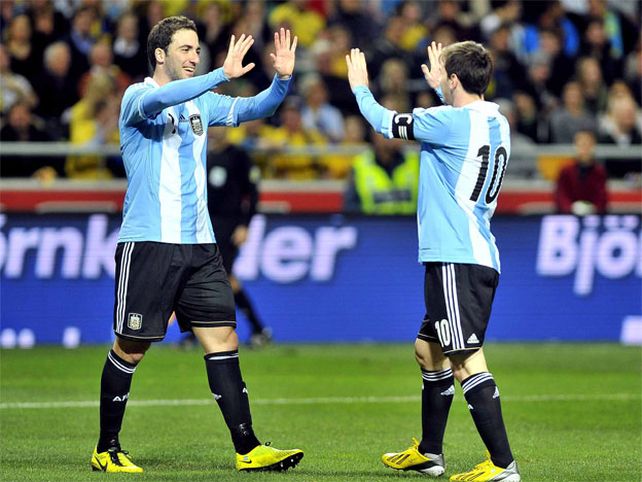 Argentina fue superior y venció a Suecia