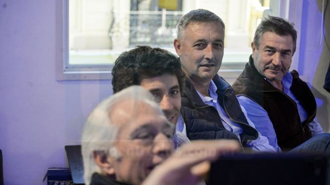 Patricia Bullrich con Rogelio Frigerio, de campaña en Paraná