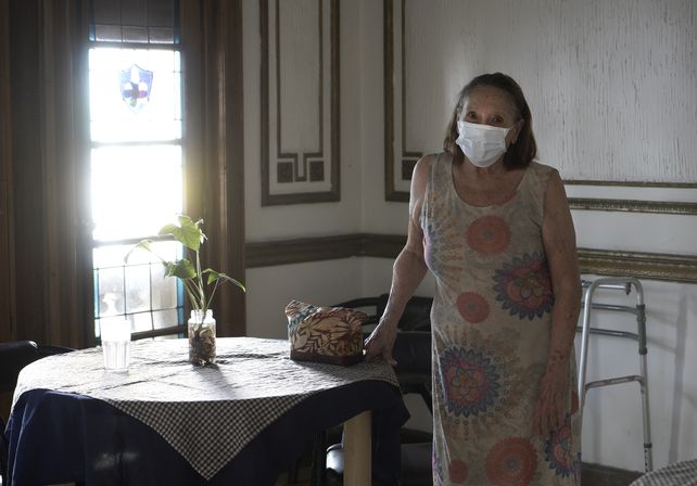 María Angélica Quijano (84) se contagió Covid pero lo atravesó sin síntomas a pesar de haber tenido una comorbilidad.