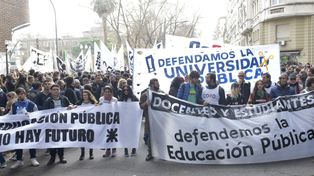 La última marcha en defensa de la educación pública fue multitudinaria.&nbsp;