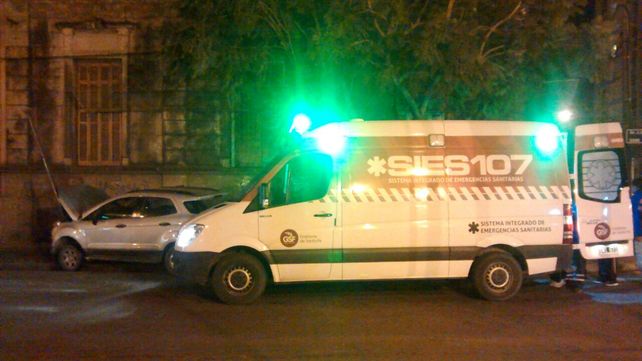 Un herido en un choque en JJ Pasó y Urquiza