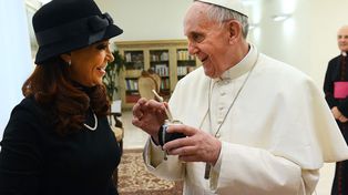 Cristina le pidió a Francisco que medie ante Londres por Malvinas