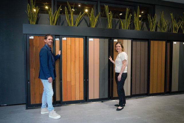 El objetivo de este showroom es que los clientes puedan ver con claridad y comodidad tanto los pisos como los revestimientos.