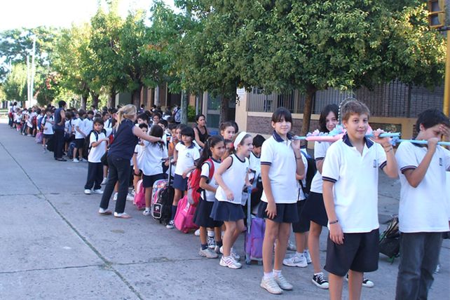 Los chicos de Guadalupe participaron de la novena