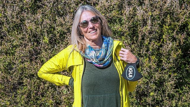 María Riestra da la iniciativa de cuidar los espacios verdes.