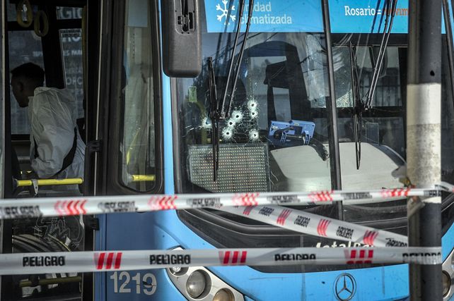 Crimen del colectivero: la escena de un asesinato atroz.