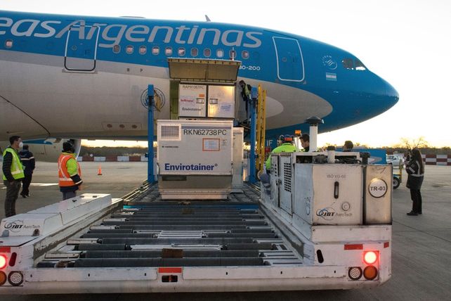 El avión arribado este jueves procedente de Beijing.