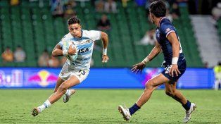 Los Pumas 7s clasificaron a cuartos de final del Seven de Hong Kong