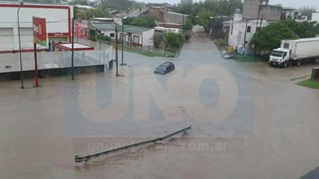 Concepción del Uruguay, bajo agua