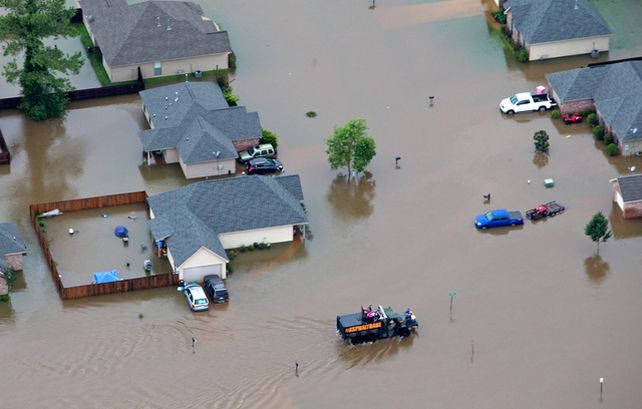 Desastre. La ciudad de Amite (Louisiana) es una de las más castigadas. &nbsp;