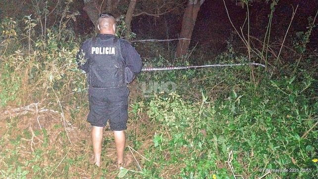 Hallaron los restos en el puente de la Ruta Nacional 168